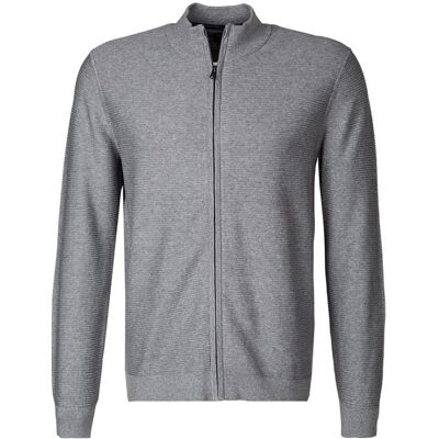 OLYMP Herren Cardigan - Unifarben, Baumwolle, Reißverschluss - Jacke OLYMP Herren Cardigan - Unifarben, Baumwolle, Reißverschluss - Jacke