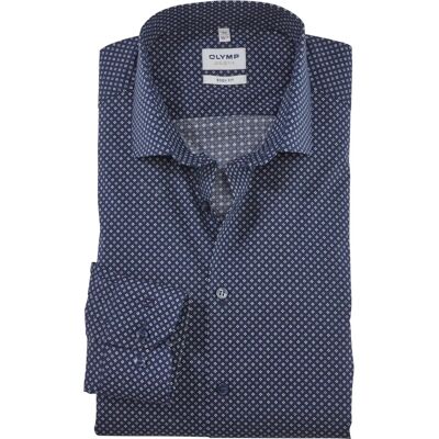 Chemise OLYMP Level Five Slim Fit Bleu - Affaires - Publicité Chemise OLYMP Level Five Slim Fit Bleu - Affaires - Publicité