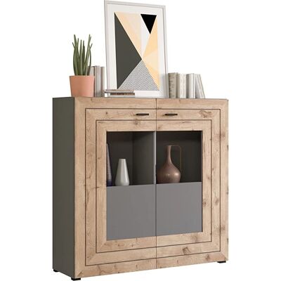 XONOX.home Highboard - Glastüren - Modern MDF-Möbel XONOX.home Highboard - Glastüren - Modern MDF-Möbel