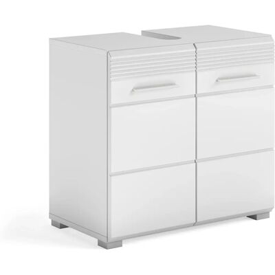 Sconto Wastafelonderkast wit 60x56cm Sconto Wastafelonderkast wit 60x56cm