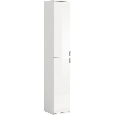Armoire Sconto Blanc 30x193cm - Wardrobe Cabinet - Publicité Armoire Sconto Blanc 30x193cm - Wardrobe Cabinet - Publicité