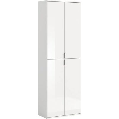 Hvitt Badskabe Sconto - 4 Dører - 193cm Hvitt Badskabe Sconto - 4 Dører - 193cm