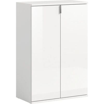 Sconto Wit Schoenenkast - 61x99 cm Schoenopslag Sconto Wit Schoenenkast - 61x99 cm Schoenopslag