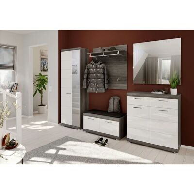 XONOX.home Garderobesett 5 deler - Garderobe XONOX.home Garderobesett 5 deler - Garderobe