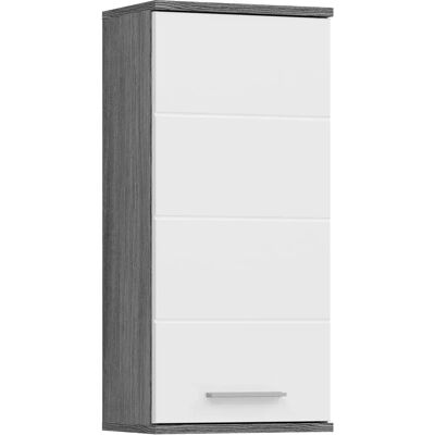 XONOX.home Badezimmer Hängeschrank - Weiß, Grau - 35x77x25 cm XONOX.home Badezimmer Hängeschrank - Weiß, Grau - 35x77x25 cm