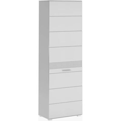 Sconto Hvit Klesskap med Justerbare Hyller - Klesskap Sconto Hvit Klesskap med Justerbare Hyller - Klesskap