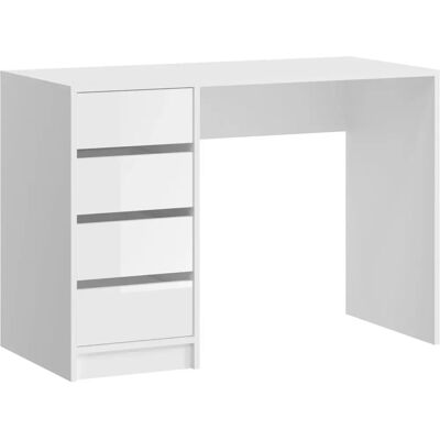 XONOX.home Weißer Schreibtisch Emma - Moderner Stauraum XONOX.home Weißer Schreibtisch Emma - Moderner Stauraum
