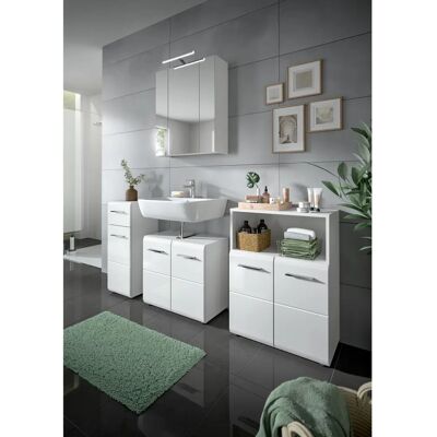 INOSIGN Florenz Weiß Badezimmer Schrank - Badezimmer Schrank INOSIGN Florenz Weiß Badezimmer Schrank - Badezimmer Schrank