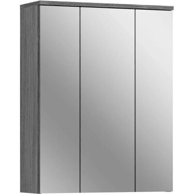 WELLTIME Lucca 60cm Spiegelschrank - 3 Türen, 9 Fächer, FSC Holz WELLTIME Lucca 60cm Spiegelschrank - 3 Türen, 9 Fächer, FSC Holz