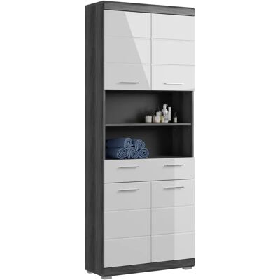 INOSIGN - Siena - Weiß Hochglanz - 4 Türen - Hochschrank INOSIGN - Siena - Weiß Hochglanz - 4 Türen - Hochschrank