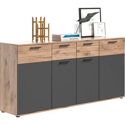 INOSIGN Riga Sideboard - FSC-zertifiziertes Holz, 180cm breit, 87cm hoch, 40cm tief INOSIGN Riga Sideboard - FSC-zertifiziertes Holz, 180cm breit, 87cm hoch, 40cm tief