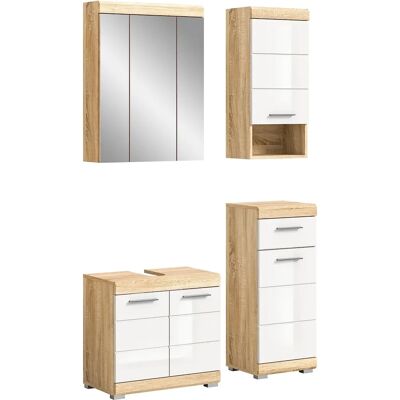 Höffner Schleonsee 4-delt Badekombinasjon - Hvit Höffner Schleonsee 4-delt Badekombinasjon - Hvit