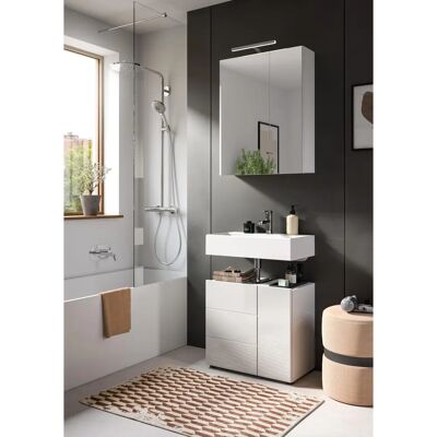 Höffner Hvit Badskaps - Moderne Design & Oppbevaringsplass Höffner Hvit Badskaps - Moderne Design & Oppbevaringsplass