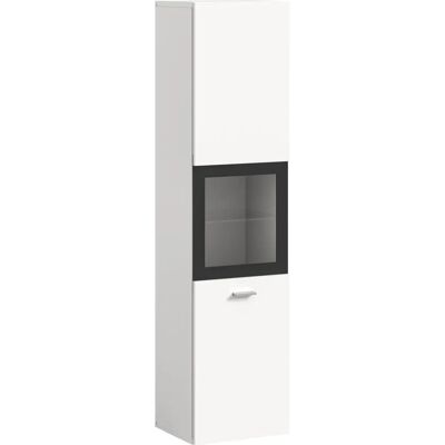 Sconto hvitt badromsmøbel - 125cm høy, 30cm bred Sconto hvitt badromsmøbel - 125cm høy, 30cm bred