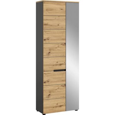 Canu Tre-Garderobeskap - 65x190x37 cm - Garderobeskap Canu Tre-Garderobeskap - 65x190x37 cm - Garderobeskap