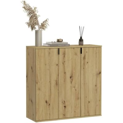 Sconto Holz-Garderobenset - 91x99x34 cm - Garderobe & Schuhschrank Sconto Holz-Garderobenset - 91x99x34 cm - Garderobe & Schuhschrank