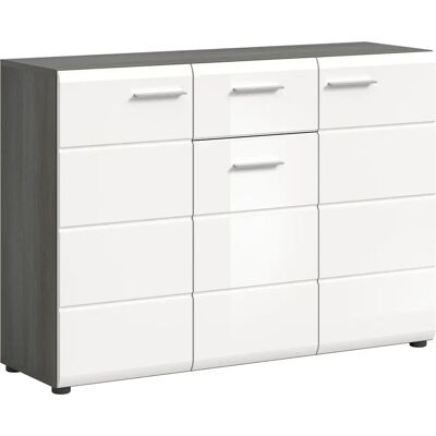 Sconto Weiße 120x85x37 cm Kommode Sconto Weiße 120x85x37 cm Kommode