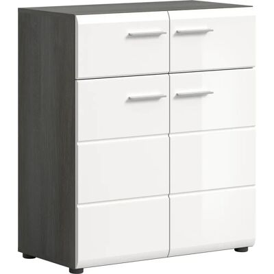 Xonox Home Isaiah Weiß Hochglanz Schuhschrank - Schuhaufbewahrung Xonox Home Isaiah Weiß Hochglanz Schuhschrank - Schuhaufbewahrung
