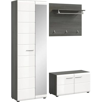 Sconto Weiß Garderobenkombination - Garderobenset Sconto Weiß Garderobenkombination - Garderobenset
