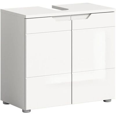 Höffner Weiß Badezimmer Unterschrank - Sorpsee - Modern Hochglanz Höffner Weiß Badezimmer Unterschrank - Sorpsee - Modern Hochglanz