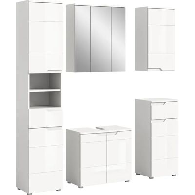 Höffner Sorpsee Hvit Badskapskap - Moderne design & romslig oppbevaringsplass Höffner Sorpsee Hvit Badskapskap - Moderne design & romslig oppbevaringsplass
