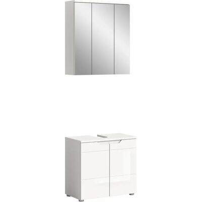 Hvitt Badekarsett - Xonox Home Solero Hvitt Badekarsett - Xonox Home Solero