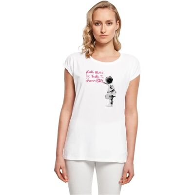 MERCHCODE Dream Big Tricou Alb - T-Shirt MERCHCODE Dream Big Tricou Alb - T-Shirt
