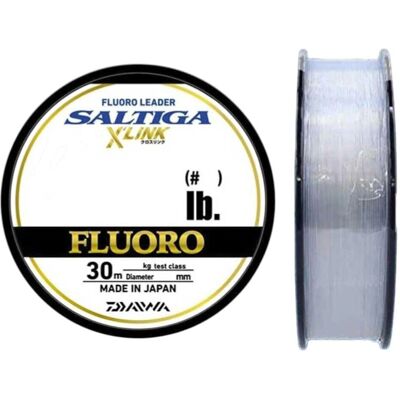 Daiwa Saltiga X Link 30m Transparent 0,83mm - Angelschnur Daiwa Saltiga X Link 30m Transparent 0,83mm - Angelschnur