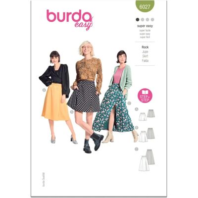 Burda Model 6027 - Sewing Pattern Burda Model 6027 - Sewing Pattern