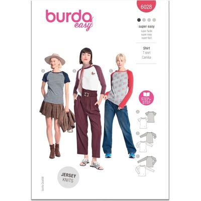 Burda Model 6028 - Sewing Pattern Burda Model 6028 - Sewing Pattern