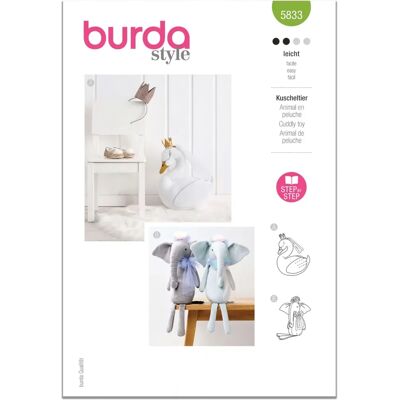 Burda Paper Sewing Pattern 5833 - Sewing Pattern Burda Paper Sewing Pattern 5833 - Sewing Pattern