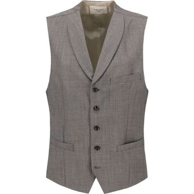 Carl Gross Warren Allover Slim Fit Wollweste Carl Gross Warren Allover Slim Fit Wollweste