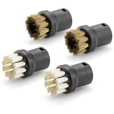 Kärcher Power Brush Set - Steam Cleaner Accessory Kit Kärcher Power Brush Set - Steam Cleaner Accessory Kit
