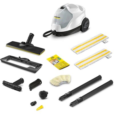 Kärcher SC 4 EasyFix Plus - Valkoinen/musta - Sauttava höyrypuhdistin Kärcher SC 4 EasyFix Plus - Valkoinen/musta - Sauttava höyrypuhdistin