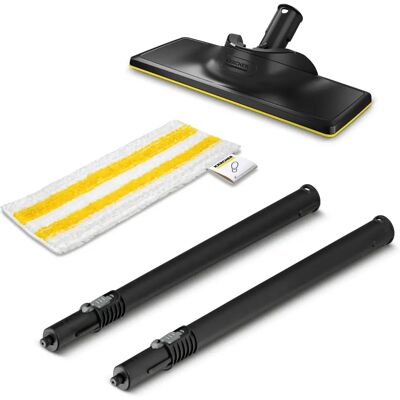 Kit de limpieza de suelo Kärcher SC1 Multi - Microfibra, Blanco/Negro Kit de limpieza de suelo Kärcher SC1 Multi - Microfibra, Blanco/Negro