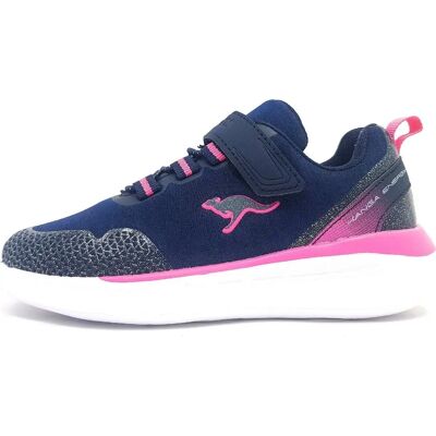 Kangaroos KQ-FLEET II EV Navy sneakers dla dziewczyn Kangaroos KQ-FLEET II EV Navy sneakers dla dziewczyn