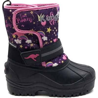 KangaRoos K-Shell II - Faux Fur Flache Schneestiefel KangaRoos K-Shell II - Faux Fur Flache Schneestiefel