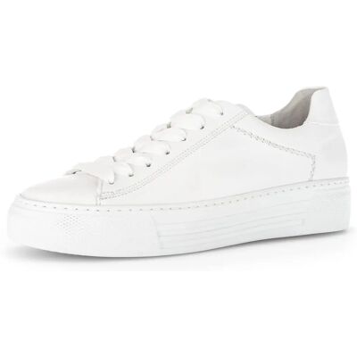 Gabor Leder Chunky Sneaker - Weiß - Damen Gabor Leder Chunky Sneaker - Weiß - Damen
