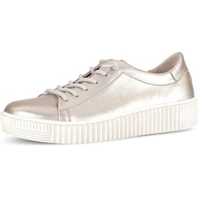 Baskets en cuir Gabor Woodall - Beige - Chaussures décontractées - Publicité Baskets en cuir Gabor Woodall - Beige - Chaussures décontractées - Publicité