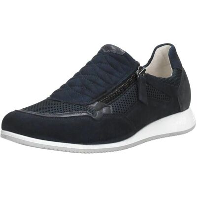 Gabor Janis Dames Sneakers - Nachtblauw Suede - Vrouw Gabor Janis Dames Sneakers - Nachtblauw Suede - Vrouw