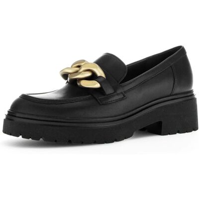 Gabor Hayseed Mocassins en Cuir Gros - Noir - Taille 6 - Chaussures Femmes - Publicité Gabor Hayseed Mocassins en Cuir Gros - Noir - Taille 6 - Chaussures Femmes - Publicité