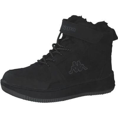 Czarne dziecięce buty Kappa Model 260991K1111 - Zimowe Botki Czarne dziecięce buty Kappa Model 260991K1111 - Zimowe Botki