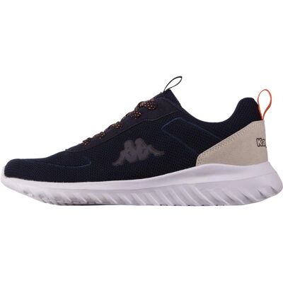 Baskets KAPPA Navy/Papaya - Léger, Unisexe, Semelle Flexible Baskets KAPPA Navy/Papaya - Léger, Unisexe, Semelle Flexible