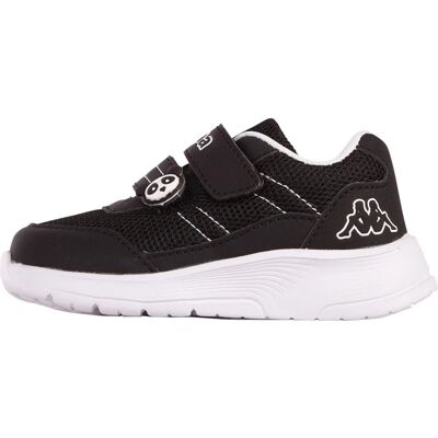 Buty dziecięce Kappa - Czarny / Biały - Cały rok - 280024M Buty dziecięce Kappa - Czarny / Biały - Cały rok - 280024M