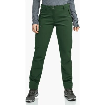 SCHÖFFEL Ascona Warm L Grüne Outdoorhose - Damen Hosen SCHÖFFEL Ascona Warm L Grüne Outdoorhose - Damen Hosen