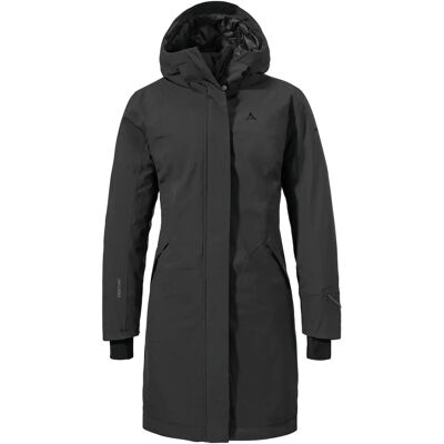 Schöffel Winter Parka Insulated Damen Schwarz 166-174cm Schöffel Winter Parka Insulated Damen Schwarz 166-174cm