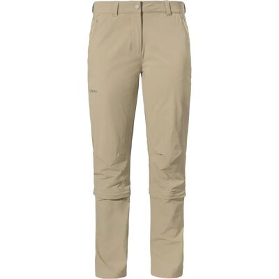 Schöffel Damen Outdoorhose Engadin1 Zip Off - Damen, Beige, 36 Schöffel Damen Outdoorhose Engadin1 Zip Off - Damen, Beige, 36