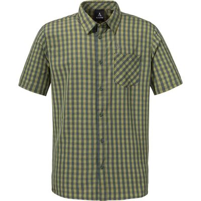SCHÖFFEL Dalfoss Grünes recyceltes Polyester-Hemd - Outdoor SCHÖFFEL Dalfoss Grünes recyceltes Polyester-Hemd - Outdoor