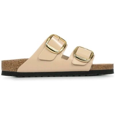 Birkenstock Arizona Big Buckle Beige - Sandales pour Femmes - Publicité Birkenstock Arizona Big Buckle Beige - Sandales pour Femmes - Publicité