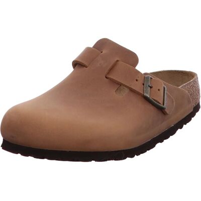 Birkenstock Boston Unisex Δέρμα Nubuck με Βερνίκι - Πλατφόρμες Birkenstock Boston Unisex Δέρμα Nubuck με Βερνίκι - Πλατφόρμες